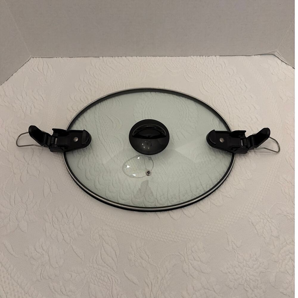 Replacement Locking Lid Crock-Pot SCCPVL600-S 6 Qt Slow Cooker OEM Oval 12"